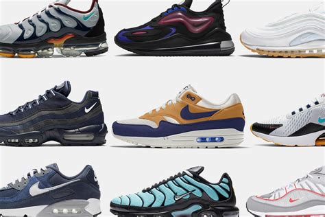 famous Nike Air Max shoes